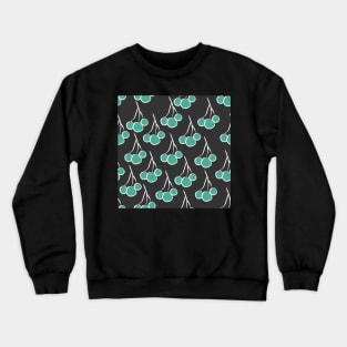 Cherry Pattern Crewneck Sweatshirt